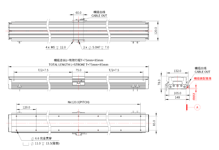 iU105-B75 直線電機(jī)